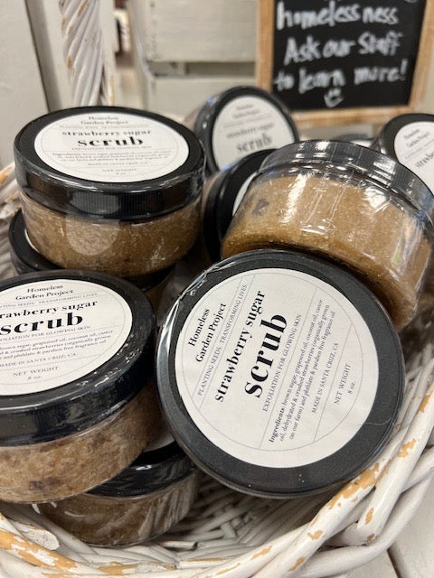 strawberry seed scrub Strawberry Sugar Scrub