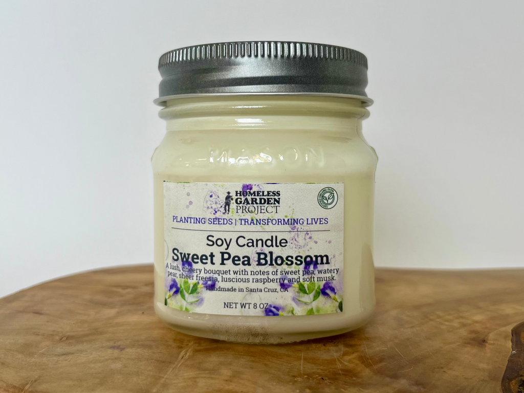 Soy Candle - Sweet Pea Blossom