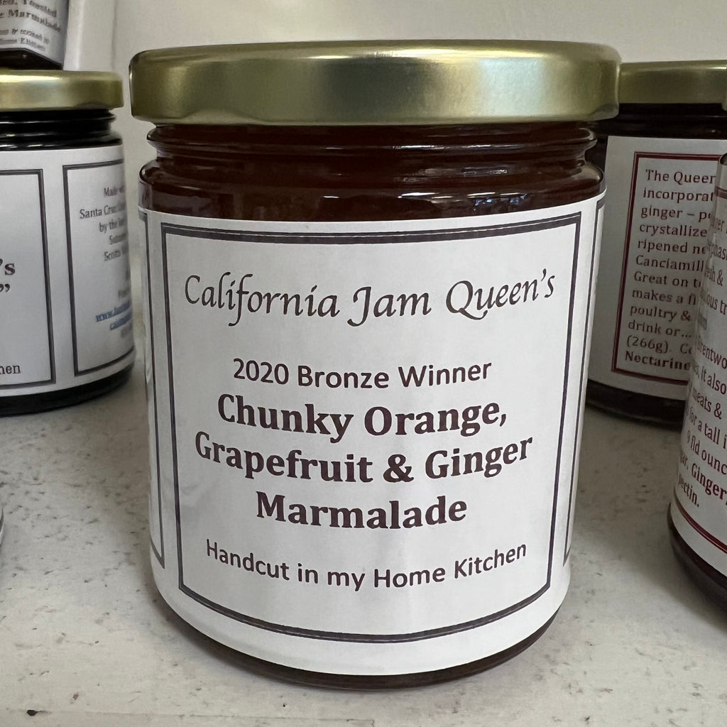 California Jam Queen - Chunky Orange, Grapefruit & Ginger Marmalade